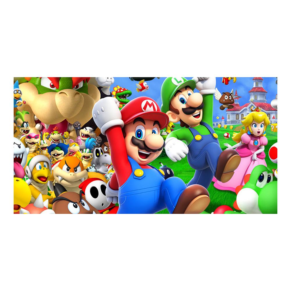 

Mario - 11CT Stamped Cross Stitch - 66x116CM, 501 Original