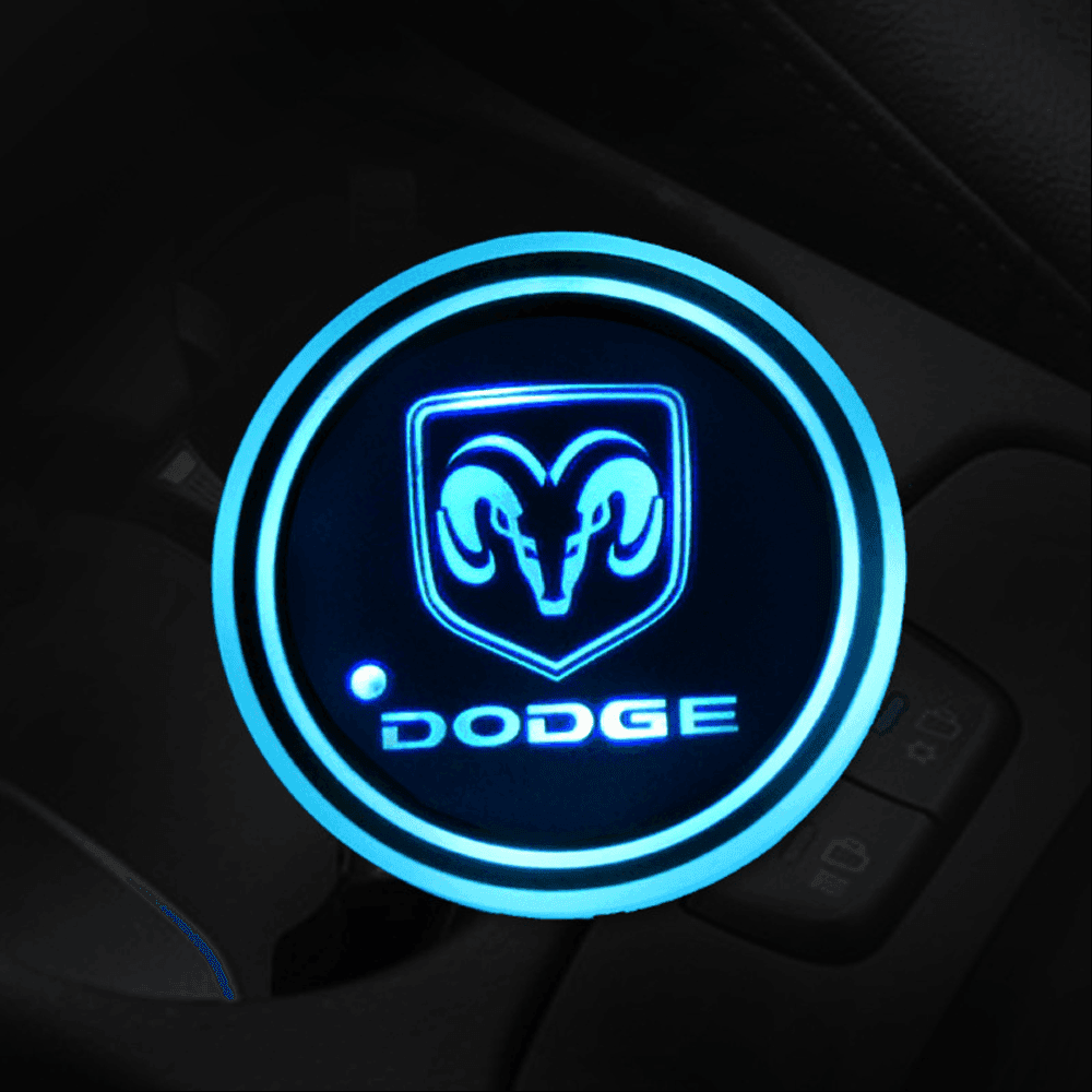 Dodge-Compatible LED Cup Holder Light
