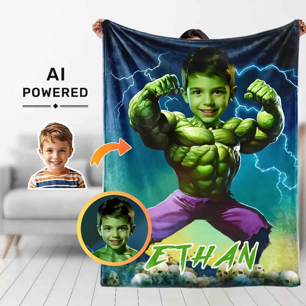 Custom Blanket Personalized Kids Gifts | Makemesurprise&reg;