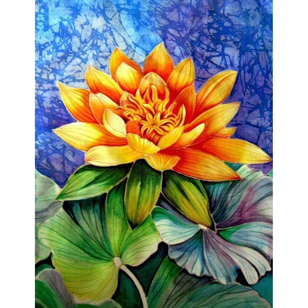 

Lotus - Round Drill Diamond Painting - 30*40CM, 501 Original