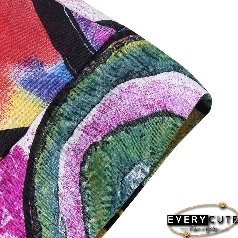 Women Batwing Sleeve Loose Beach Dress Kaftan Oversized Maxi Dresses