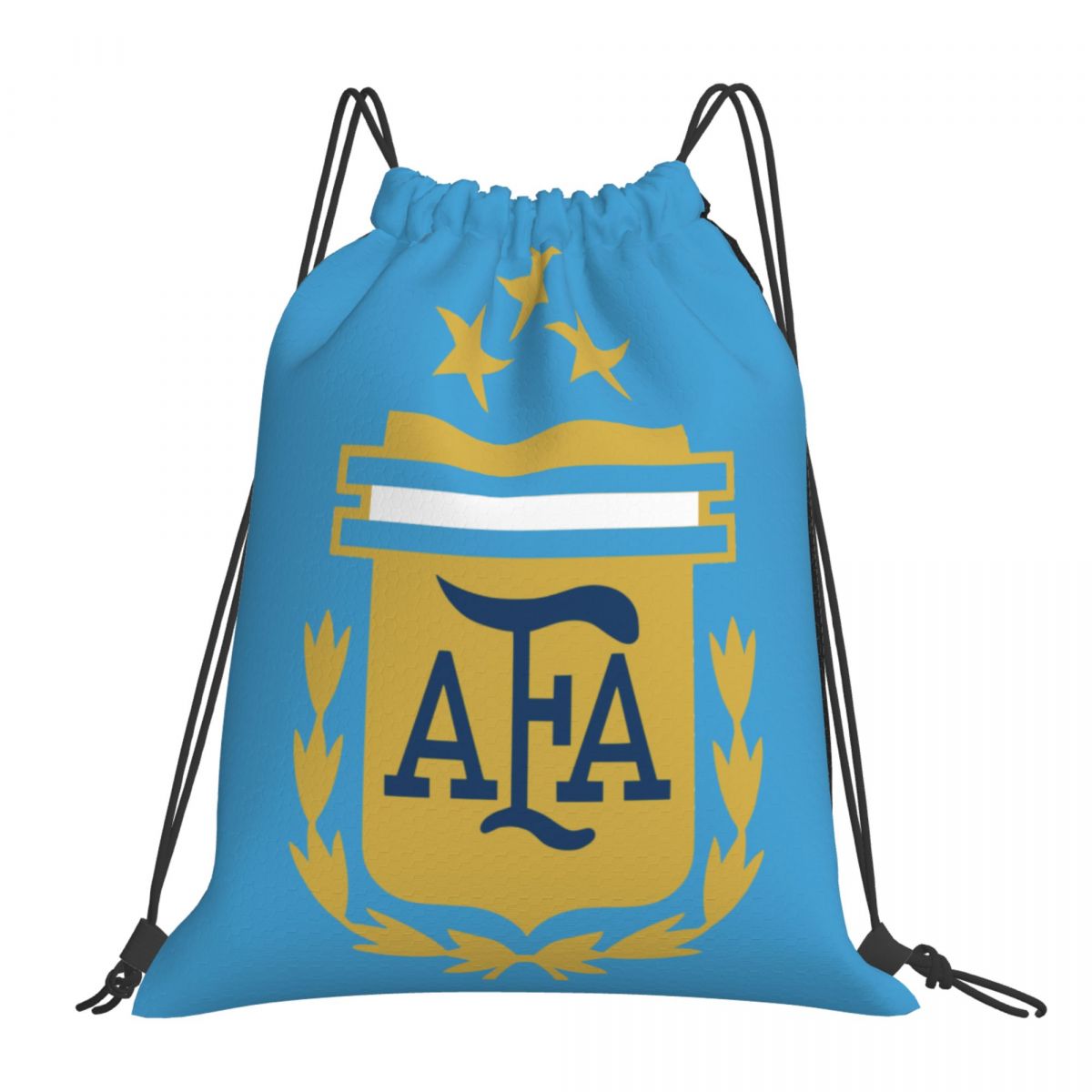 Argentina 3-Star Champions Waterproof Adjustable Lightweight Gym Drawstring Bag
