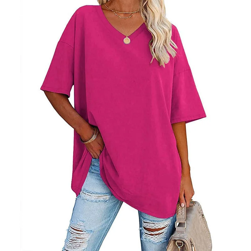 Cozymoo Ladies V-Neck T-Shirt