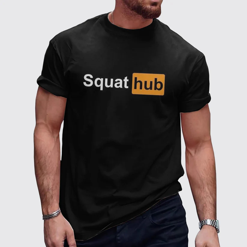 Casual Men's Printed Gym T-Shirt