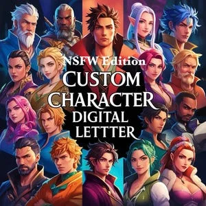 Pornhint Personalised Letters Digital Download Unique Messages from Favourite Characters NSFW Edition Adults only. Romance and Adventures NSFW