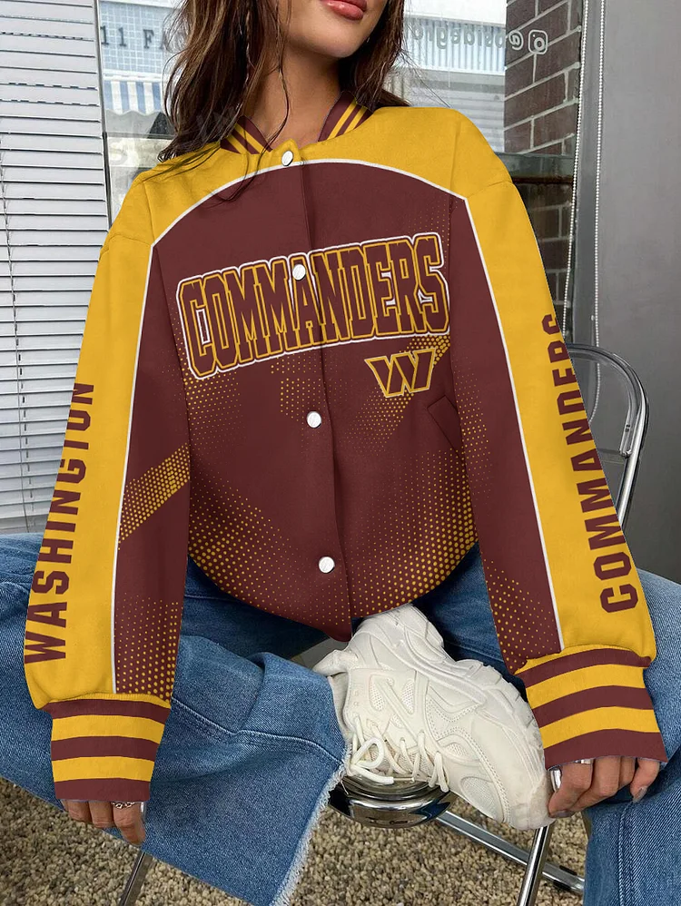 Washington Commanders National Football League 2024 Make Your Mark Unisex Varsity Jacket