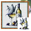 (Multi-Style) Halloween Magic Drinks-14CT Stamped Cross Stitch 50*50cm/19.69*19.69in