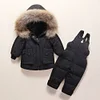 Baby Boy Girl Russia Winter Sets Warm Parka 2 Pcs