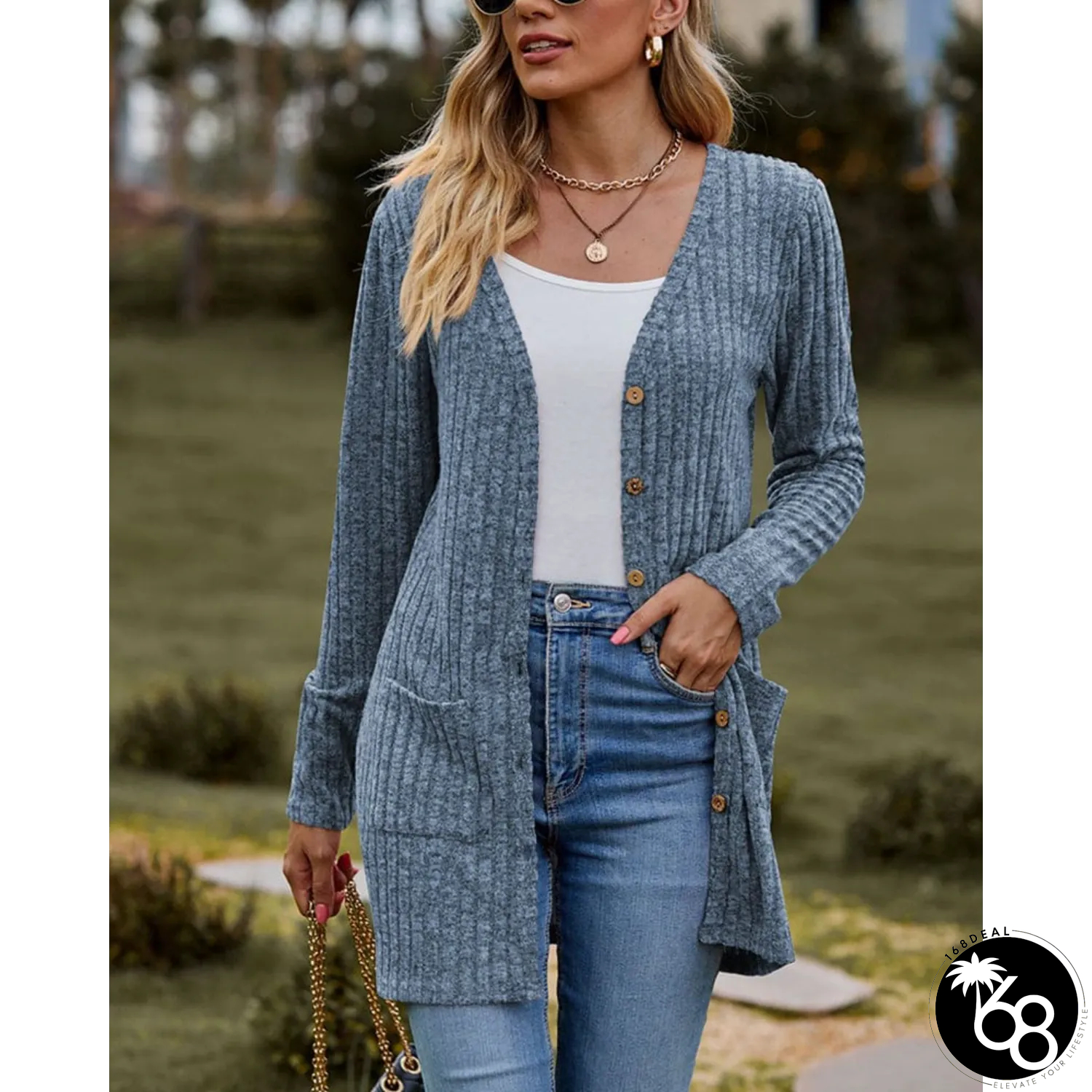 Fashionable and Effortless winter Cardigan | 168DEAL