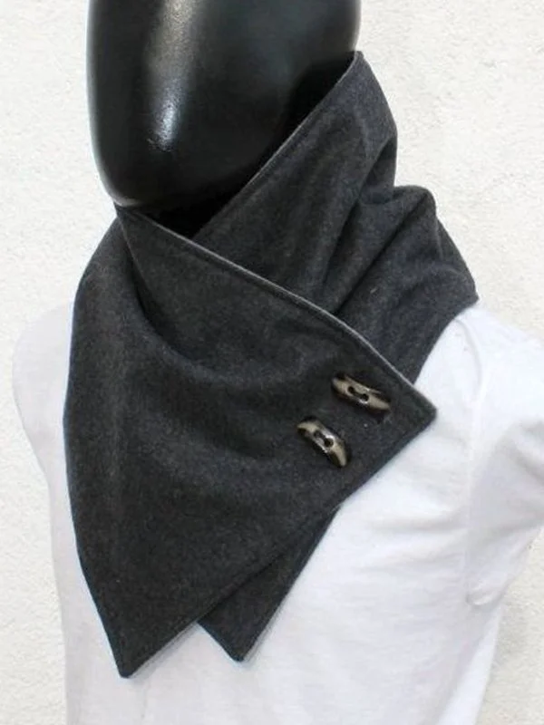 Men's casual warm scarf