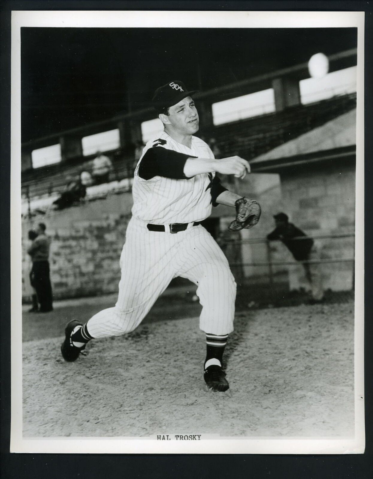 Hal Trosky Chicago White Sox team issued 1958 Press Photo Poster painting