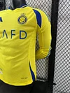 2024/2025 Player Version Al-Nassr Home Long Sleeve Football Shirt 1:1 Thai Quality