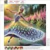 Dancing on ice girl - peinture au diamant de forme sp&eacute;ciale - 30*30cm