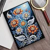 DIY Flower Special Shaped Diamond Painting Notebook