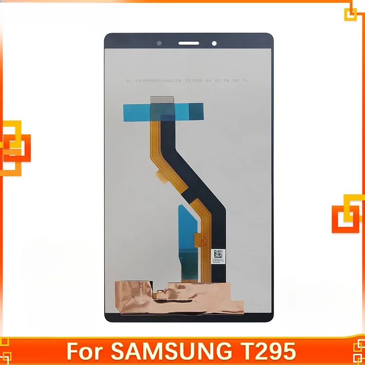 New For Samsung GalaxyTab A 8.0 inch 2019 SM-T290 SM-T295 T290 T295 No /With Frame LCD Touch Screen Assembly Replacemet 100%Test