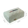 Car Used Soft PU Leather Tissue Holder Bag Storage Box