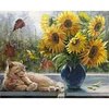 Diamond Painting -DIY Round Drill Sunflower