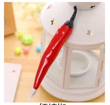 Magnetic 1 Pcs Fruit Stationery Creative Ballpoint Pen Office School Supplies Gift Vegetable Novelty Funny Cute Kawaii Carrot