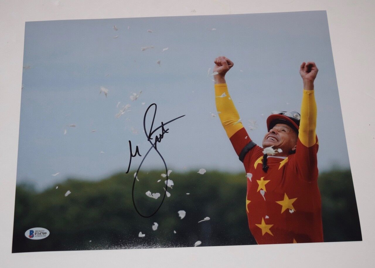 Mike Smith Signed Autographed 11x14 Photo Poster painting JUSTIFY JOCKEY Triple Crown BAS COA