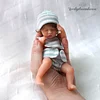 Patience 6'' Miniature Reborn Doll Soft Full Mini Silicone Body Baby Girl Palm Dolls By Rsgdolls&reg; - RBBI-Myrebornbabydoll&reg; Myrebornbabydoll&reg;