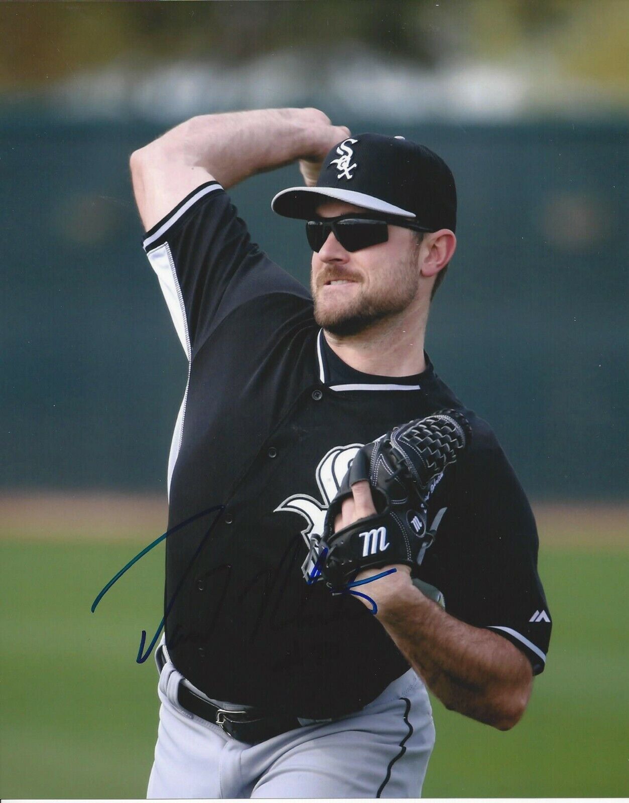 David Robertson autographed 8x10 Chicago White Sox#S579