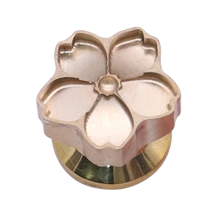 Special-shaped Copper Head Classic Retro 3D Stereoscopic Relief for Wedding (J)