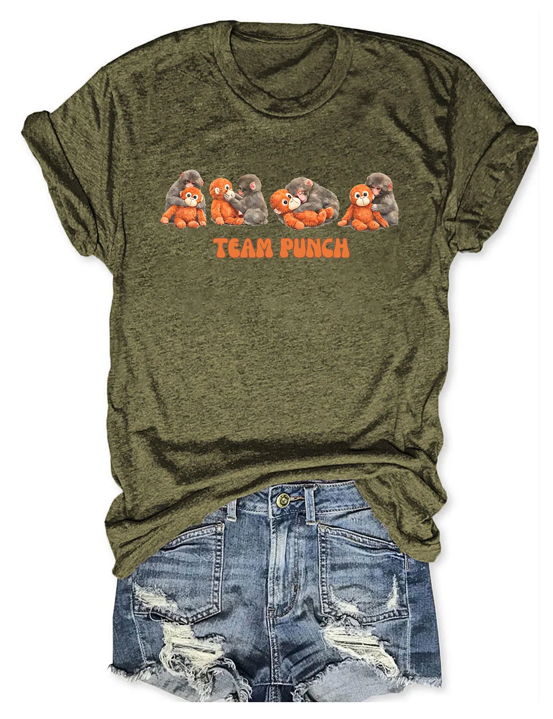 Team Punch Monkey T-shirt