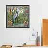 Diamond Painting -DIY Round Drill Egret(40x40cm)