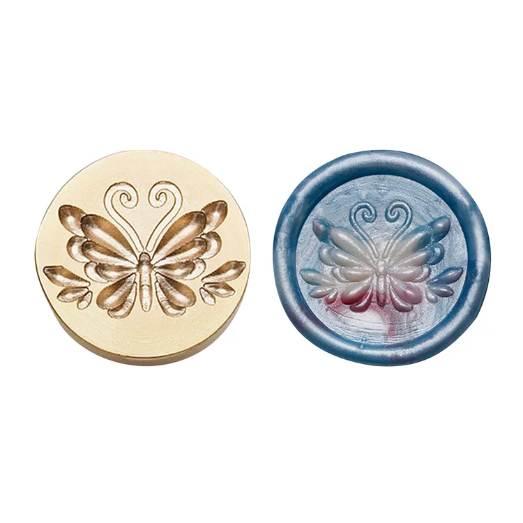 Diy Fire Lacquer Round Sealing Wax Stamp Head gbfke