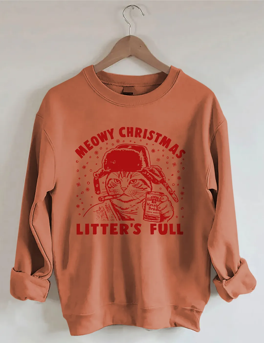 Litters Full Meowy Christmas Sweatshirt