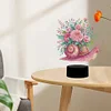 (US Local)Flower Snail Diamond Painting Night Light 5D DIY Diamond Art Lamp Home Decor