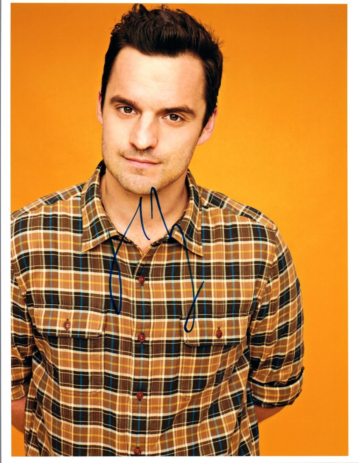 Jake Johnson Signed Autographed 8x10 Photo Poster painting New Girl Lets Be Cops COA VD