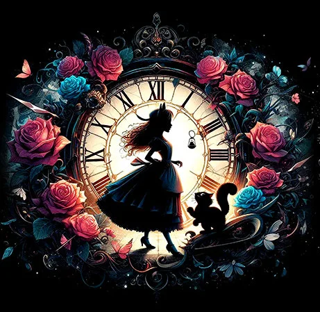 ダイヤモンドアートクラブ　Alice in Wonderland 　キット ダイヤモンドアートクラブ Alice in Wonderland キット