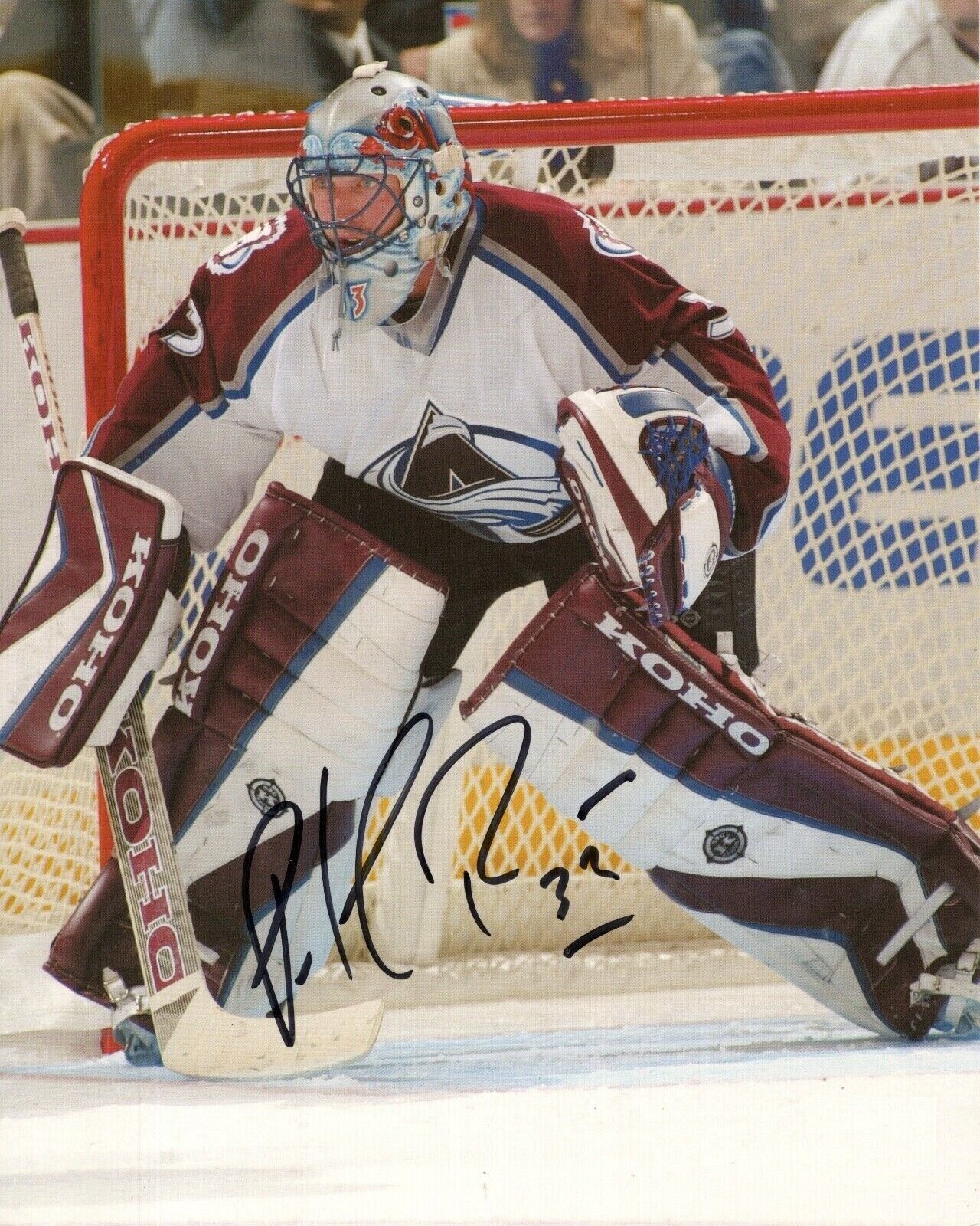 Patrick Roy Autographed Signed 8x10 Photo Poster painting ( HOF Avalanche ) REPRINT