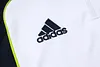 Joyfball 2025/2026 Real Madrid Half-Pull Training Suit White Retro Version Football Shirt 1:1 Thai Quality
