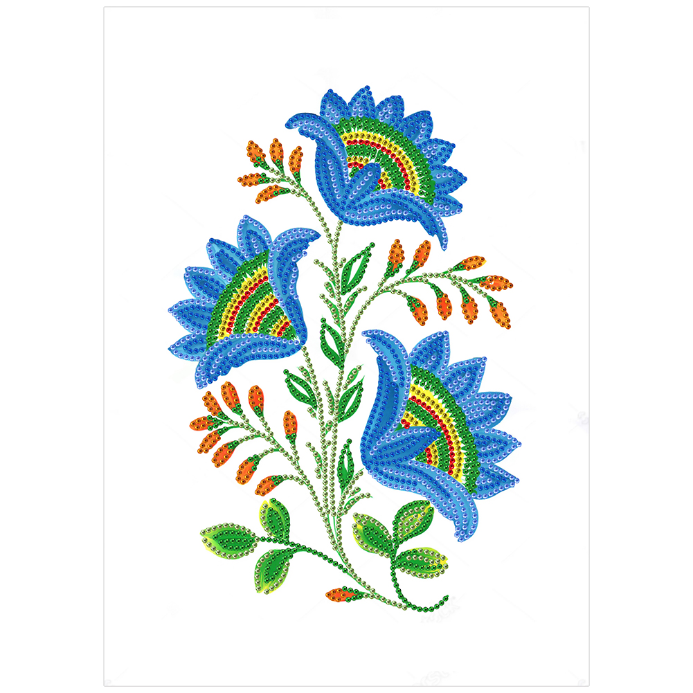 

30*40CM - Special Shaped Diamond Painting - Flowering, 501 Original