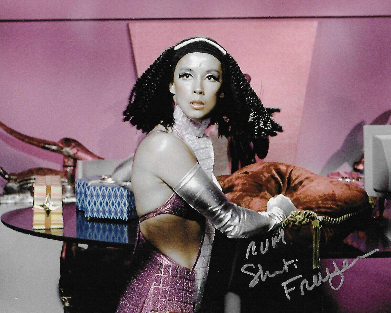 France Nuyen Star Trek Original Autographed 8X10 Photo Poster painting #20 signed @HollywoodShow