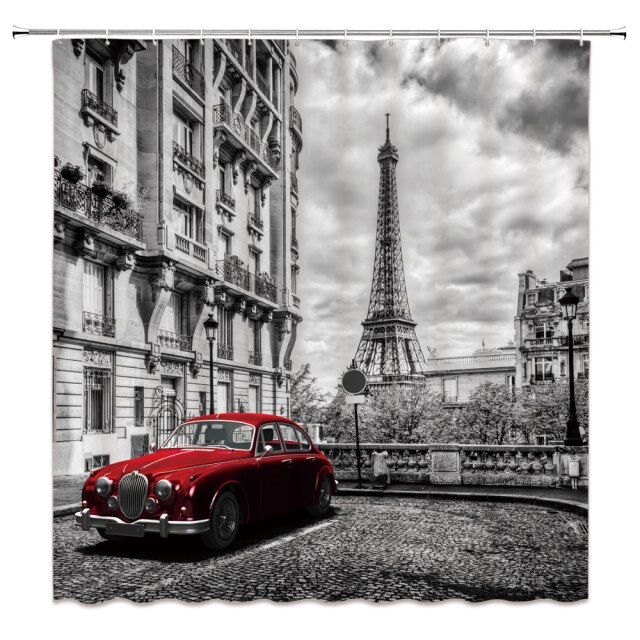 

Shower Curtain – Paris Landscape-180*180cm, 501 Original