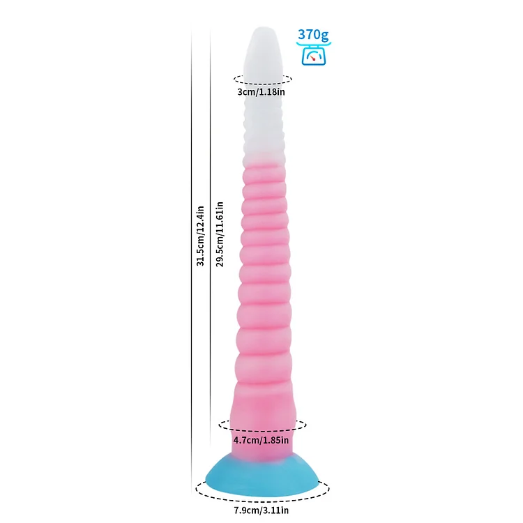 Adult Adult Sex Toy, Simulated Tentacle Anal Plug, Sm Sex Toy, Luminous Liquid Silicone, Anal Plug With Irregular Shape In The Backyard