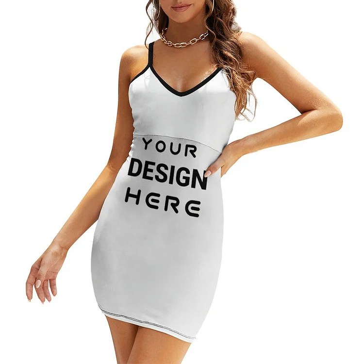 Personalized Design Women's Sling Dress Full Print