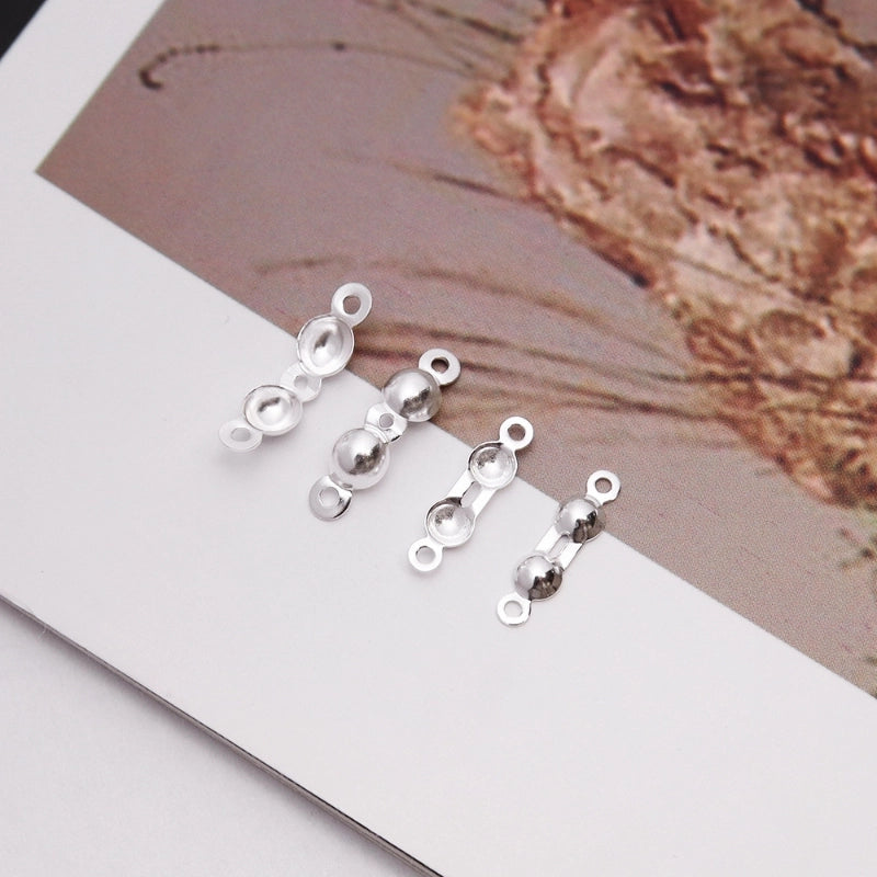 1 Piece 925 Sterling Silver Solid Color Jewelry Buckle Jewelry Accessories