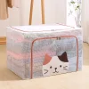 Clothes storage box folding clothes bag home finishing