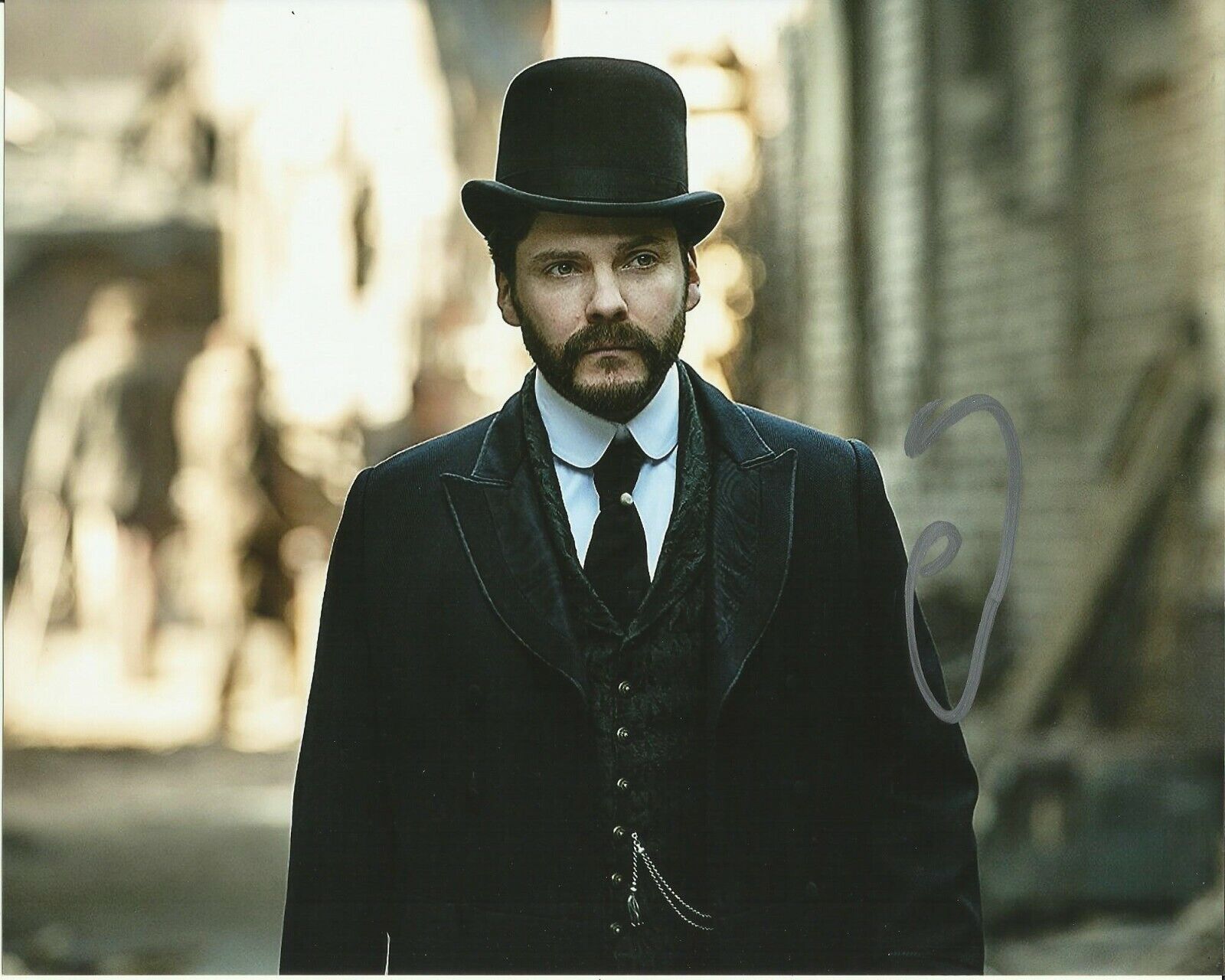 DANIEL BRUHL SIGNED THE ALIENIST Photo Poster painting UACC REG 242