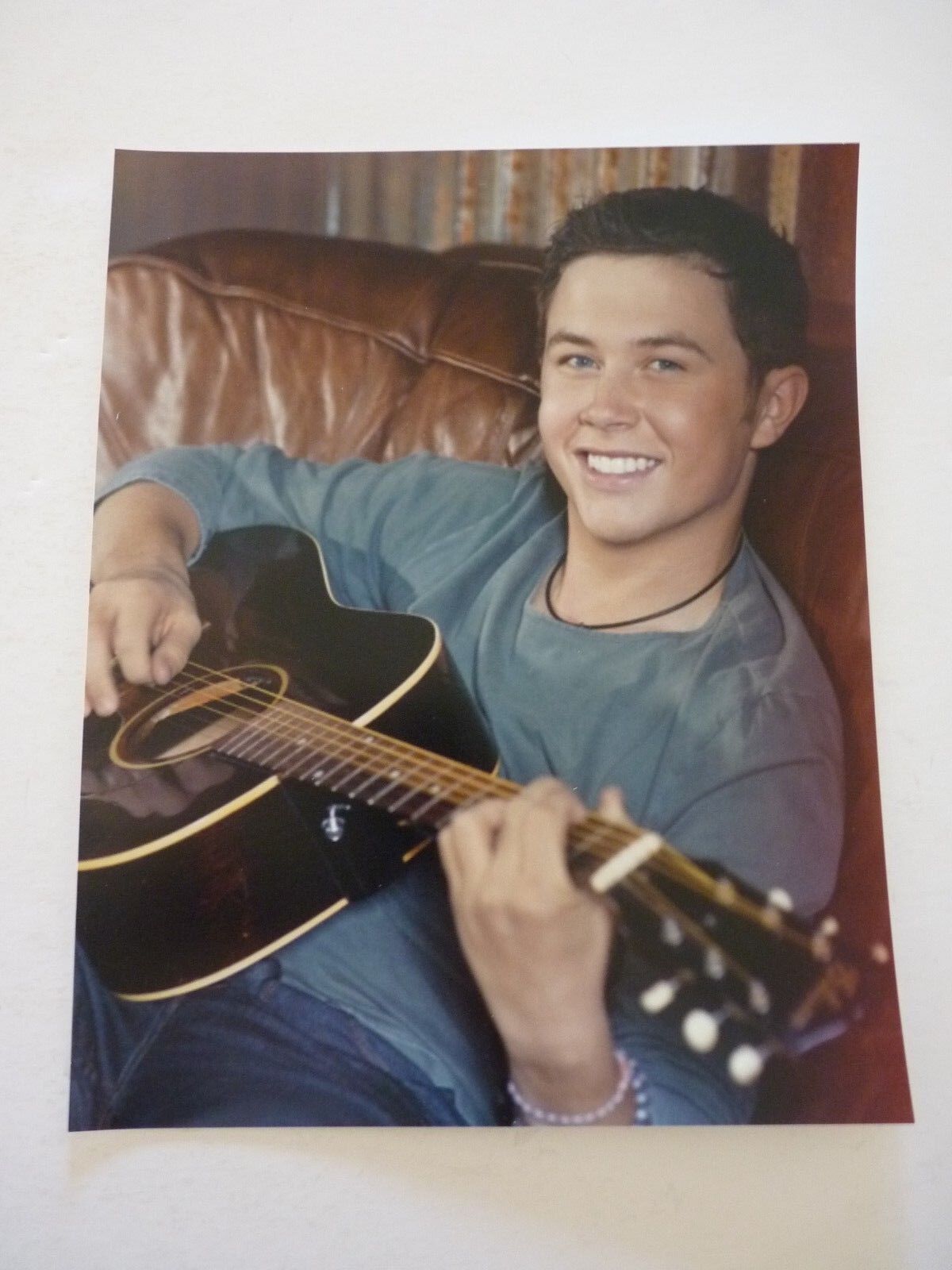 Scotty McCreery Country Music 8x10 Color Promo Photo Poster painting #2