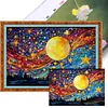 Dance Of Stars - 11CT Stamped Cross Stitch 60*40CM(glass painting cross stitch) tapestrymarket