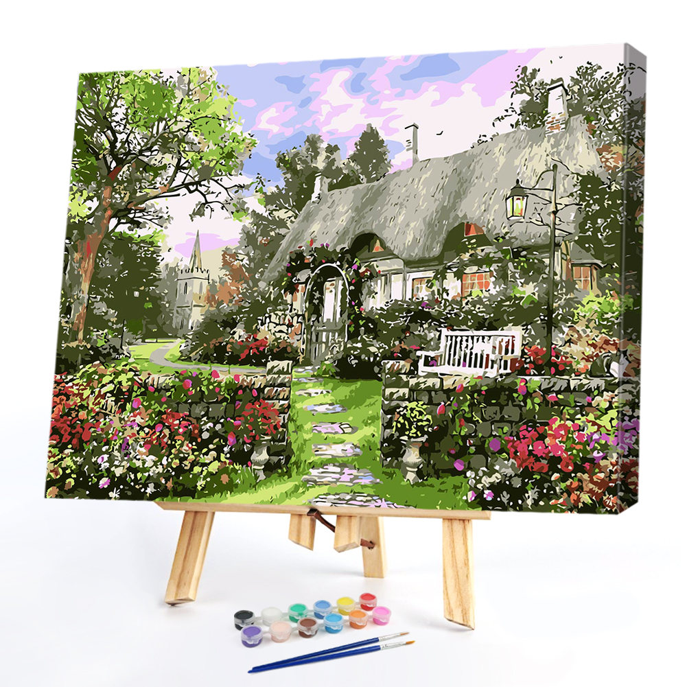 

50*40CM Paint By Numbers-House, 501 Original