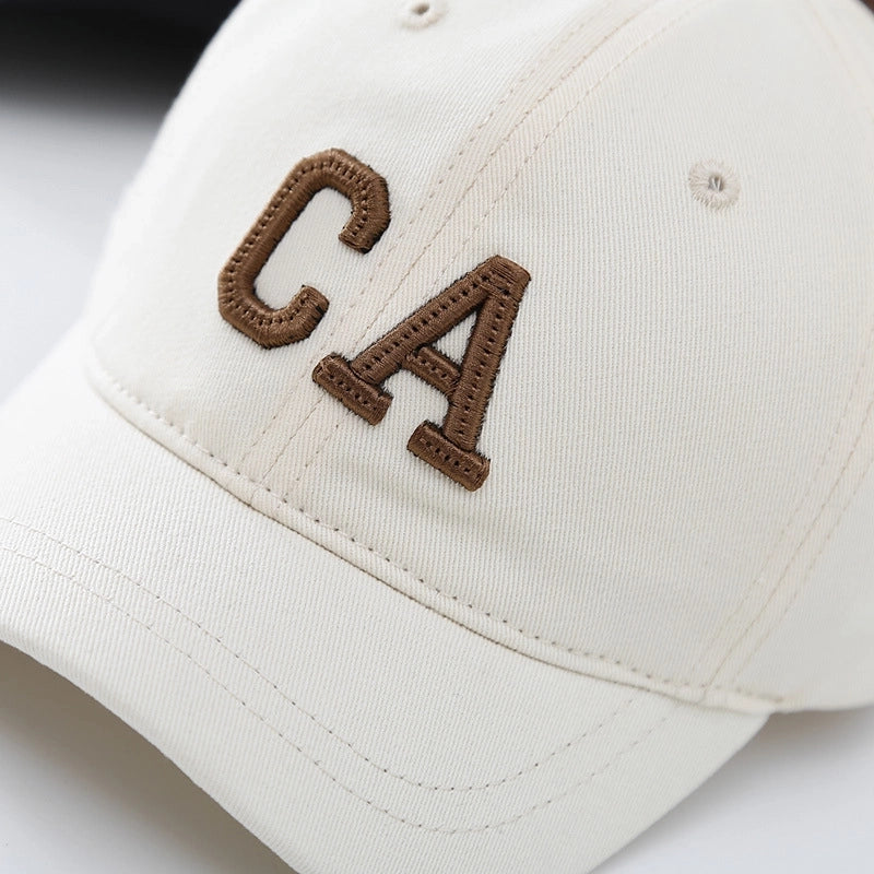 Korean Style Children’s Hat Spring Fashion Boys’ CA Letter Baseball Cap Baby Girl Casual Cap