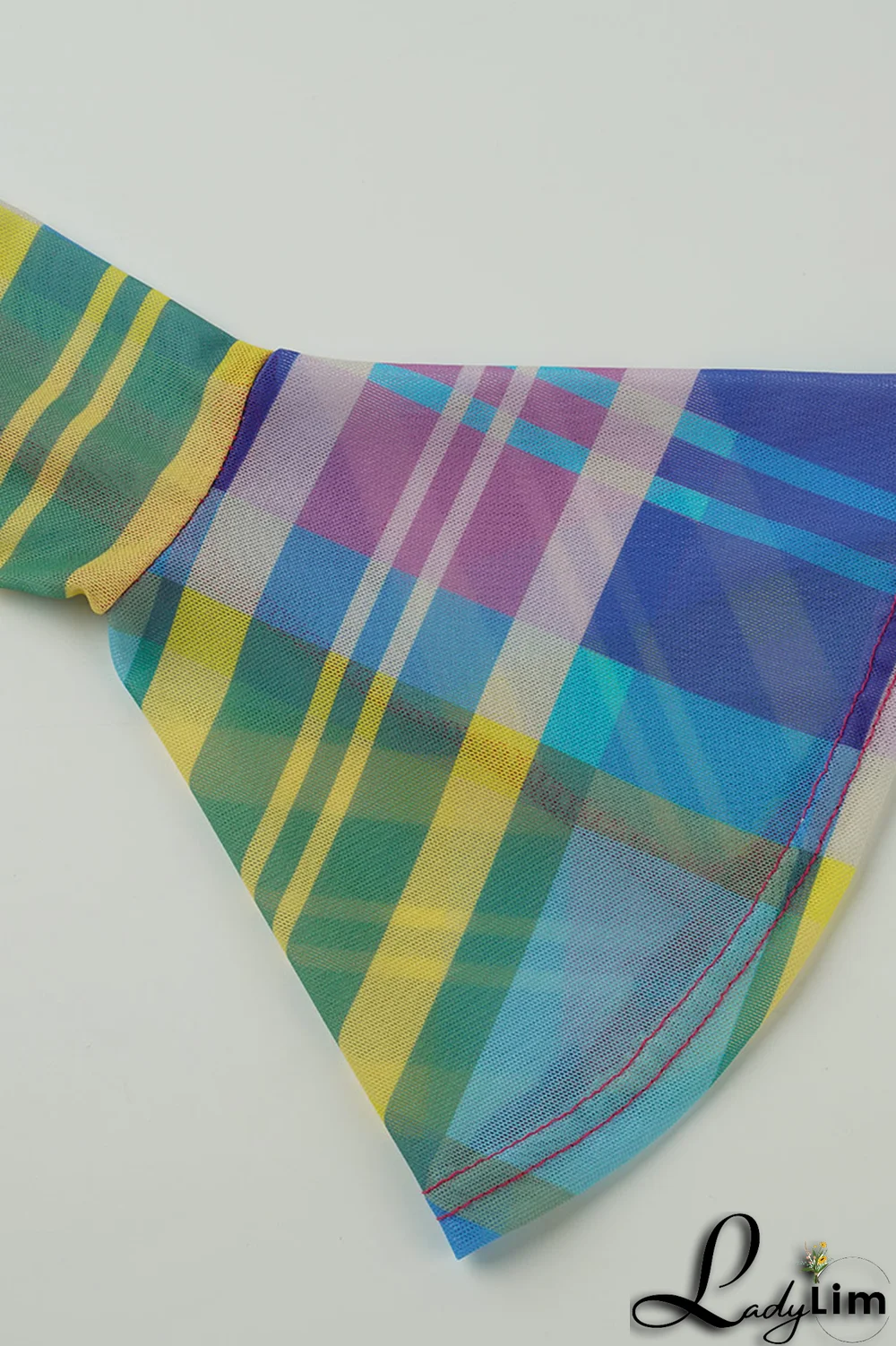 Blue Sexy Plaid Split Joint Off the Shoulder Pencil Skirt Dresses