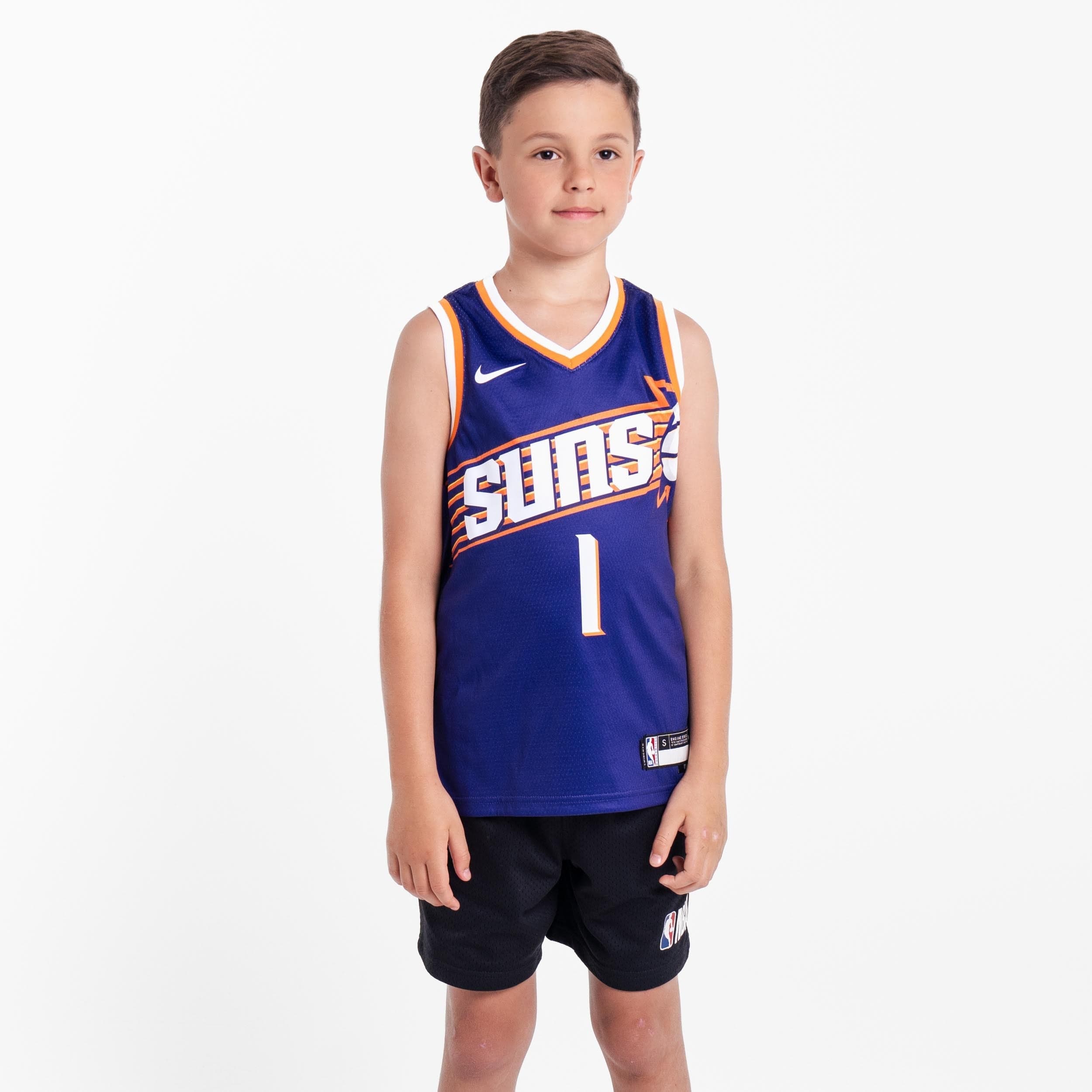 Devin Booker Phoenix Suns 2024 Icon Edition Youth NBA Swingman Jersey mysite