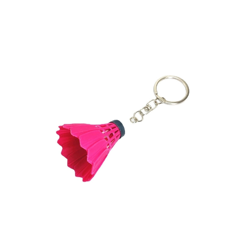 Minimalist Sports Badminton Plastic Unisex Bag Pendant Keychain